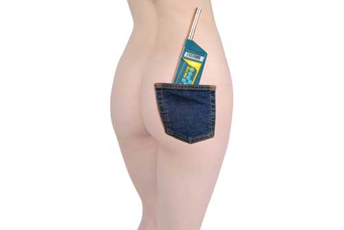 The ultimate pocket measurement accessory for the modern naked girl